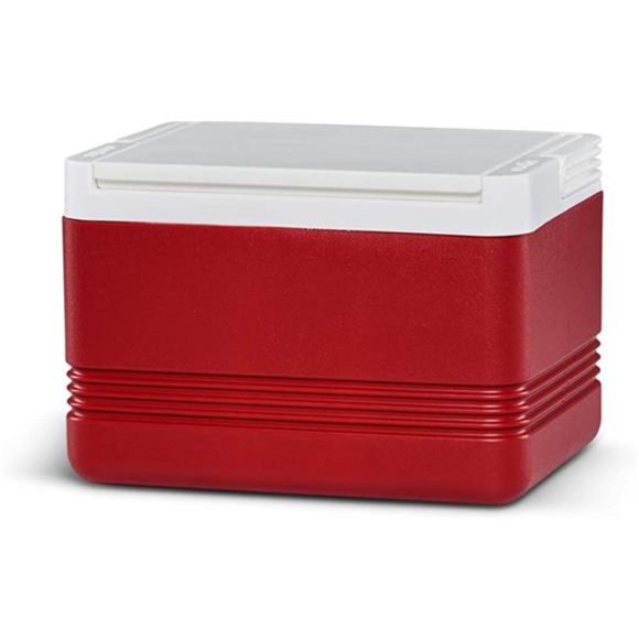 Igloo Legend 6-Can Cooler, Red, 5 Qt - Picture 1 of 10